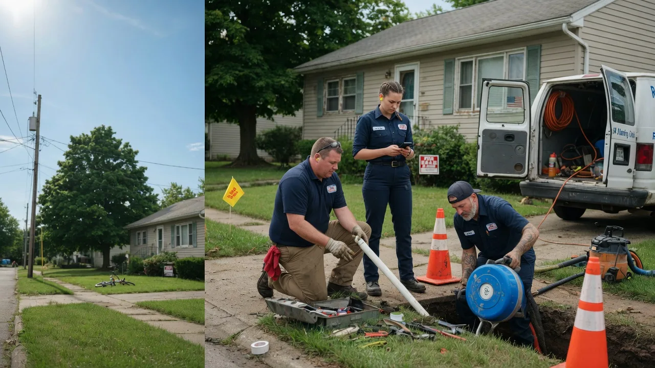 Sewer Line Repair in Victoria, IL near me
